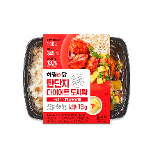 하림이닭 탄단지 다이어트 도시락 귀리잡곡밥과 닭갈비 210g 5팩/10팩/20팩